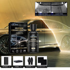 Graphene Ceramic Coating for Cars, 70 ml Paint Sealant Kit with Sponge, Towel, Gloves & 2 Applicator Cloths, High Gloss Hydrophobic Protection