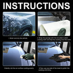 Graphene Ceramic Coating for Cars, 70 ml Paint Sealant Kit with Sponge, Towel, Gloves & 2 Applicator Cloths, High Gloss Hydrophobic Protection