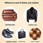 Leather care cream suitable for leather sofas, coats, shoes, bags and upholstery